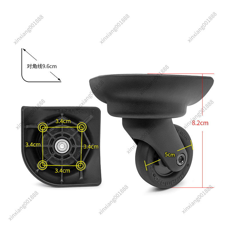 Luggage Wheel Replacement - Rodas de Substituição para Malas Samsonite