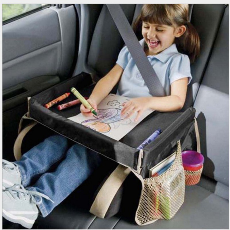 Travel Accessories Drawing - Bandeja de viagem para assento de