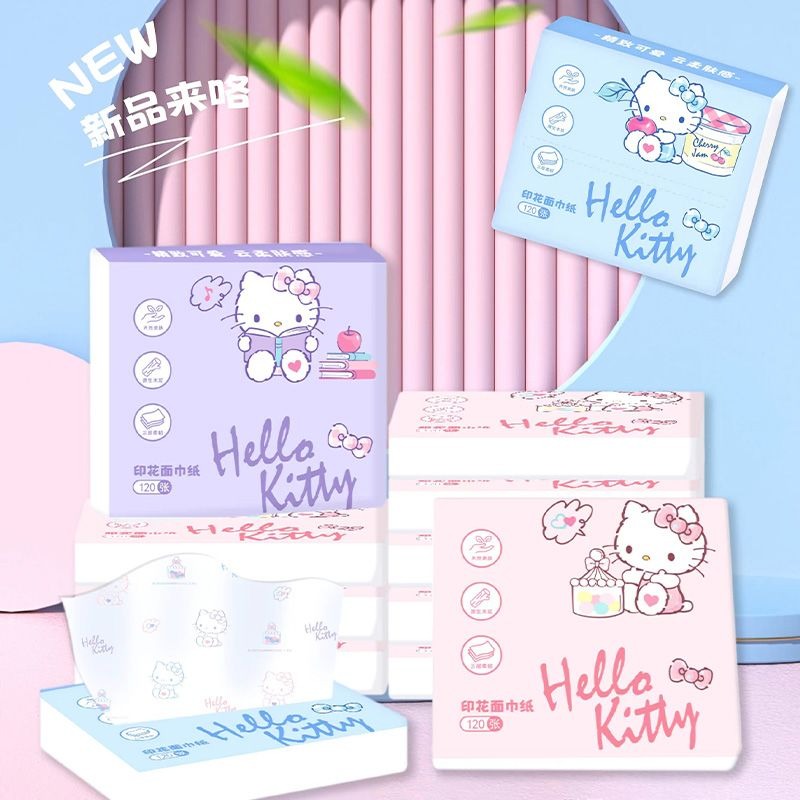 Travel Accessories In Japan - Novo Kit de Lenços Hello Kitty