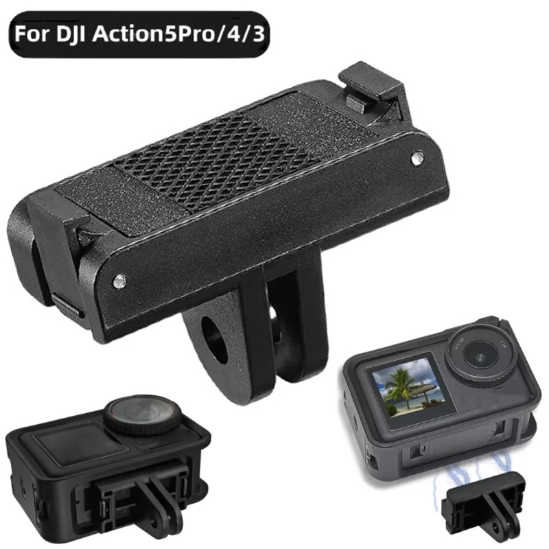 Travel Vlog Accessories - Adaptador de Duas Garras para DJI
