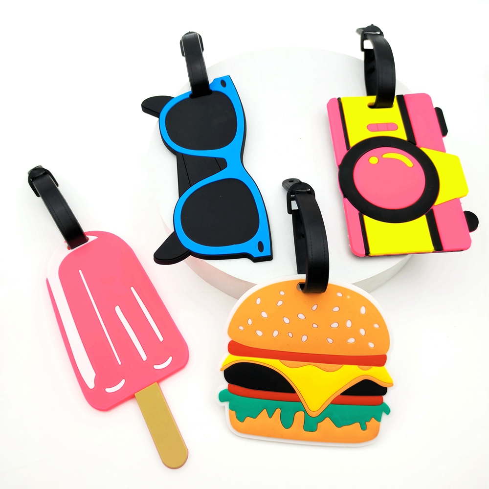 Travel Accessories Name - Etiqueta de bagagem de sorvete de