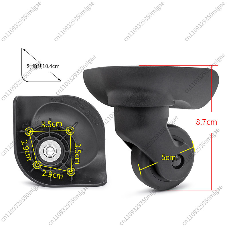 Luggage Wheel Replacement - Rodas Universais de Substituição para TS50,