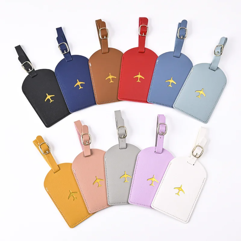 Travel Accessories Name - 1pc engrossar pu carimbo quente aeronaves