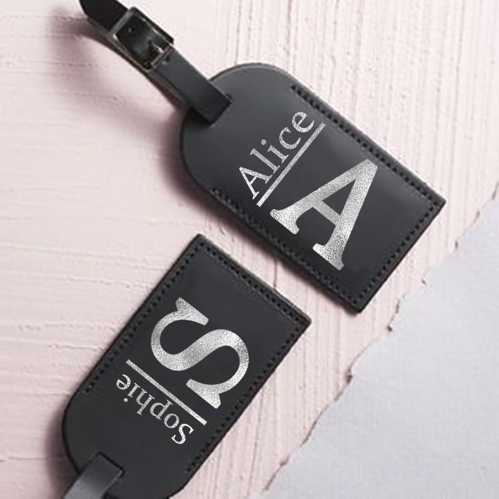 Travel Packing Cube - Carta personalizada com nome monograma etiqueta