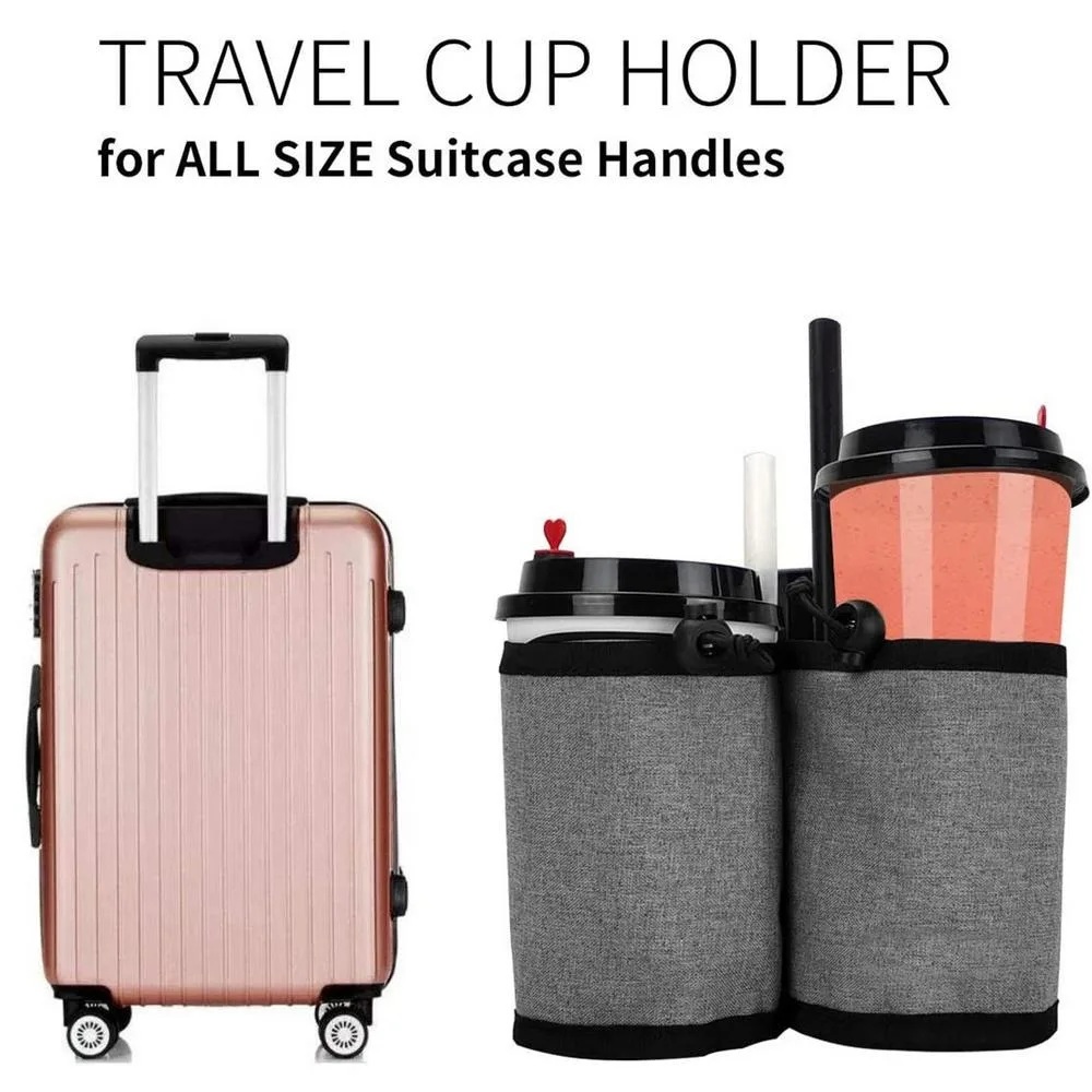 Travel Packing Cube - Novo Suporte para Garrafa de Água