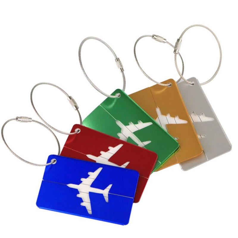 Travel Accessories Name - Nova moda etiquetas de bagagem liga