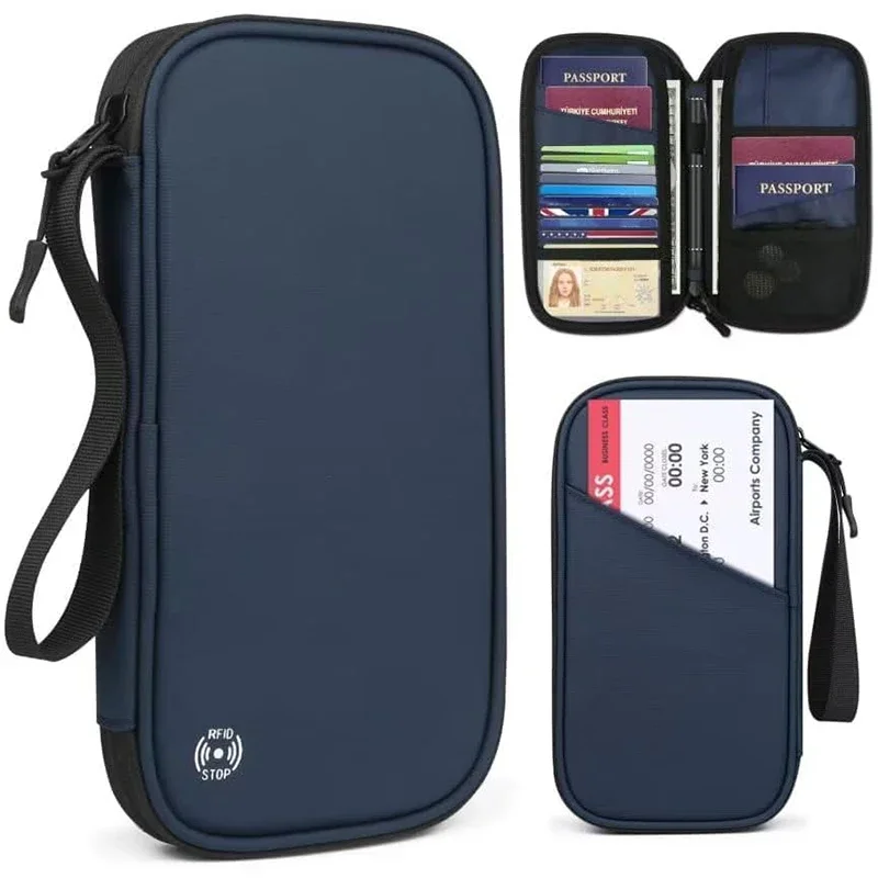 Travel Accessories Wallet - Capa leve para passaporte de viagem