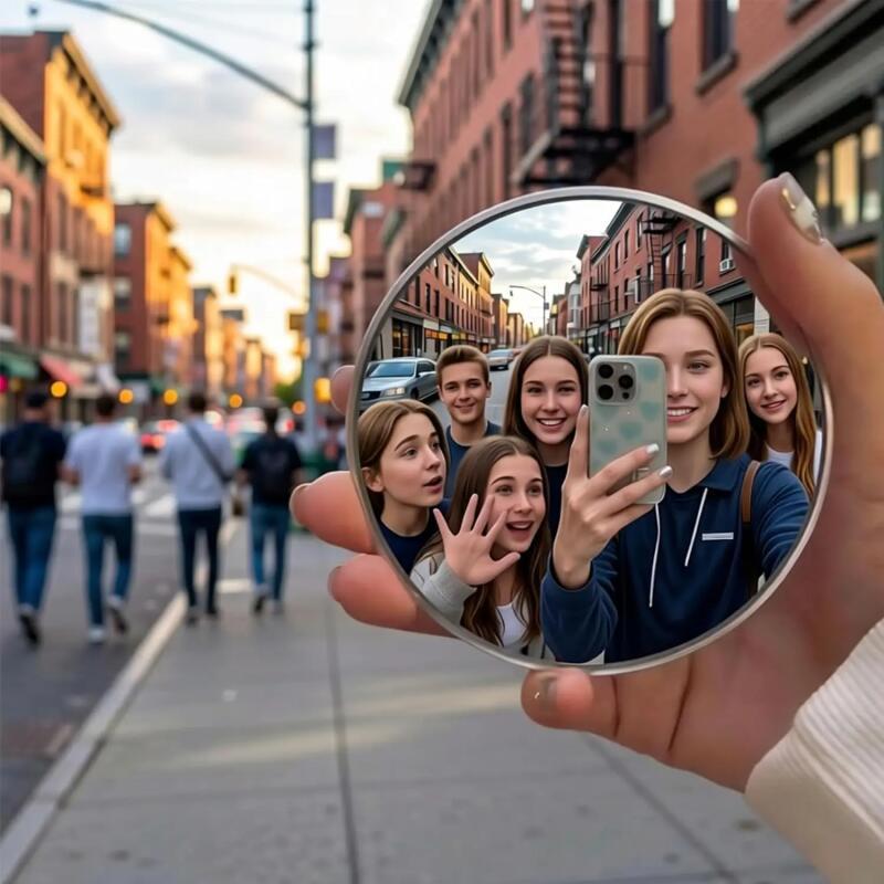 Travel Vlog Accessories - Espelho de Selfie Portátil para Viagens