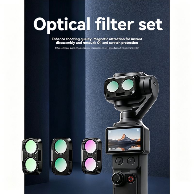 Travel Vlog Accessories - 【QUALIDADE ESTÁVEL】Kit de filtros macios pretos