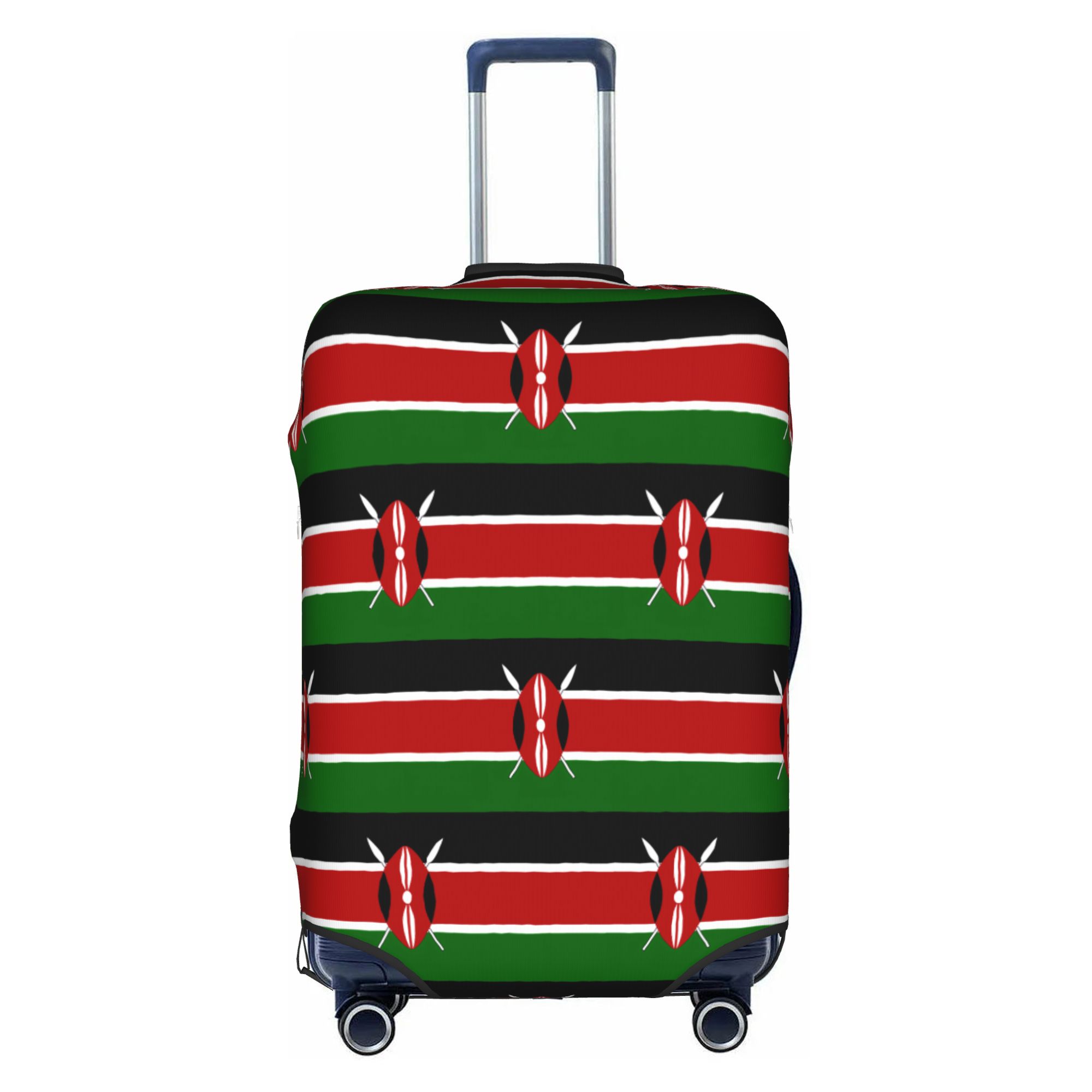 Travel Accessories Kenya - Capa elástica para bagagem com bandeira