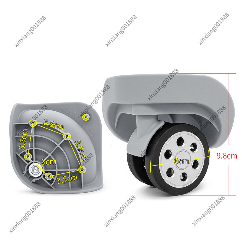 Rodas de Substituição para Mal - Luggage Wheel Replacement avaliação e preço