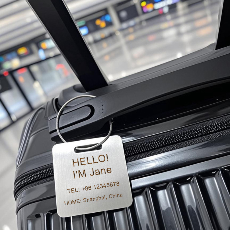 Etiqueta de Bagagem Personaliz - Travel Accessories Name avaliação e preço