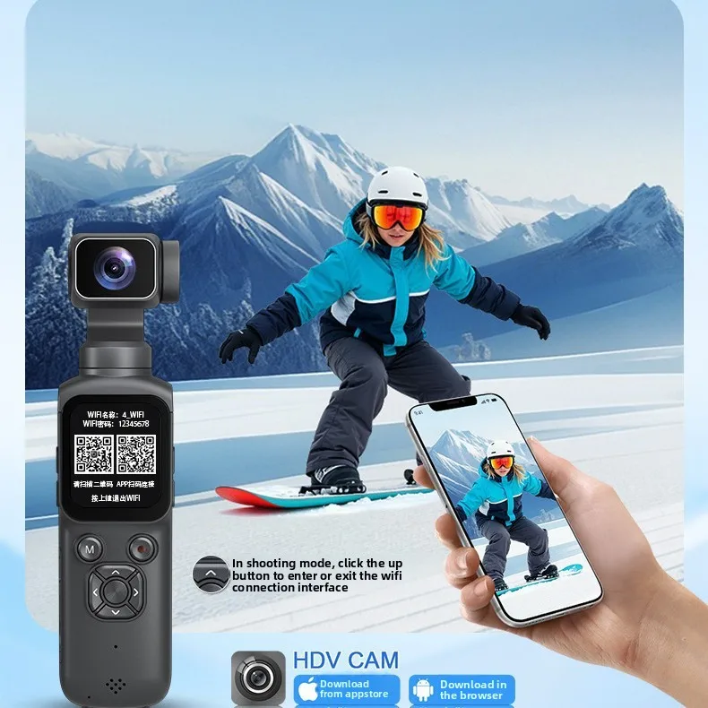 Câmera Digital Portátil de Bol - Travel Vlog Accessories avaliação e preço