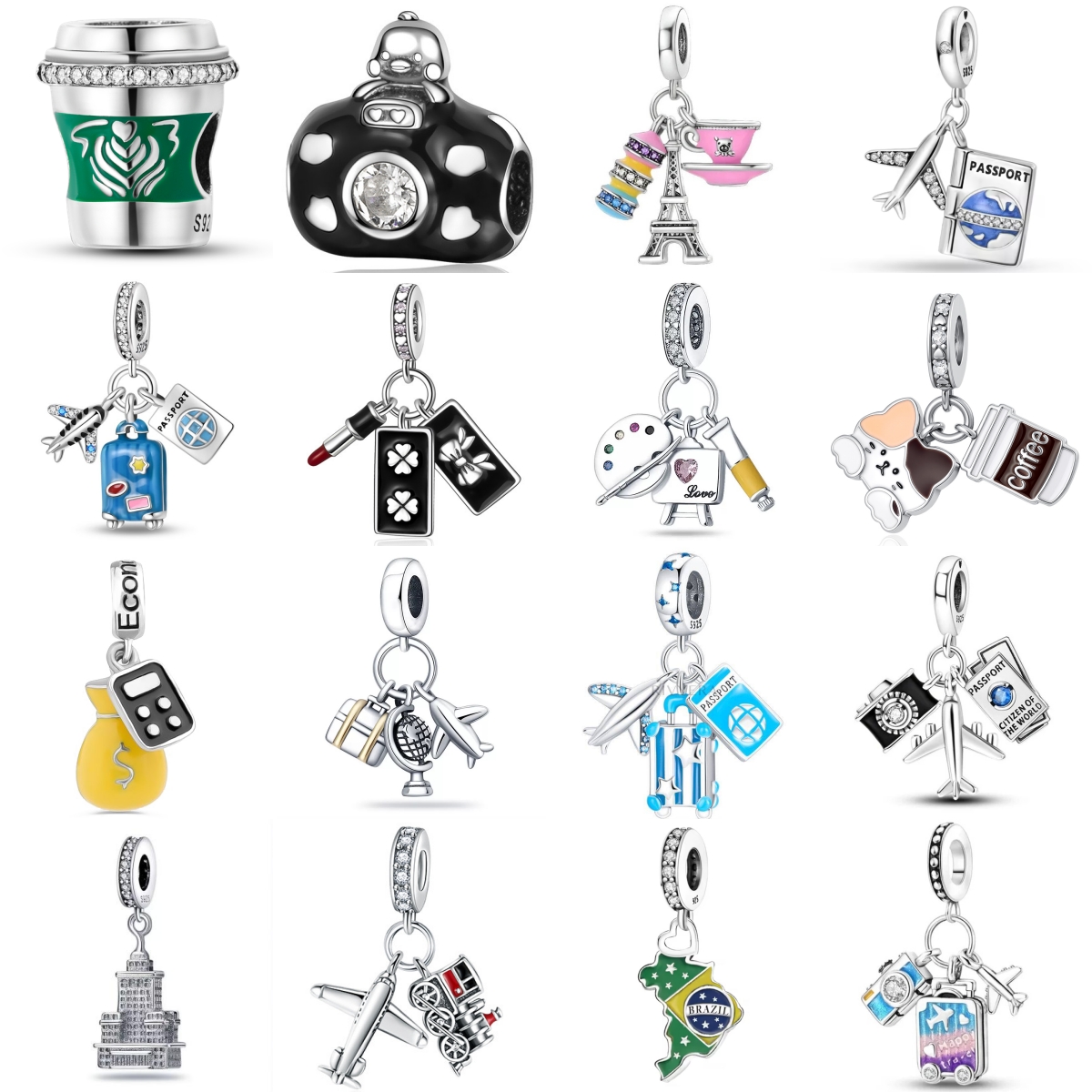 Acessórios de Pulseira Charm d - Travel Accessories Drawing avaliação e preço