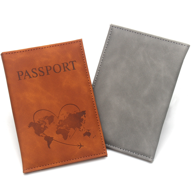 Adorável mapa capa de passapor - Travel Accessories Wallet avaliação e preço