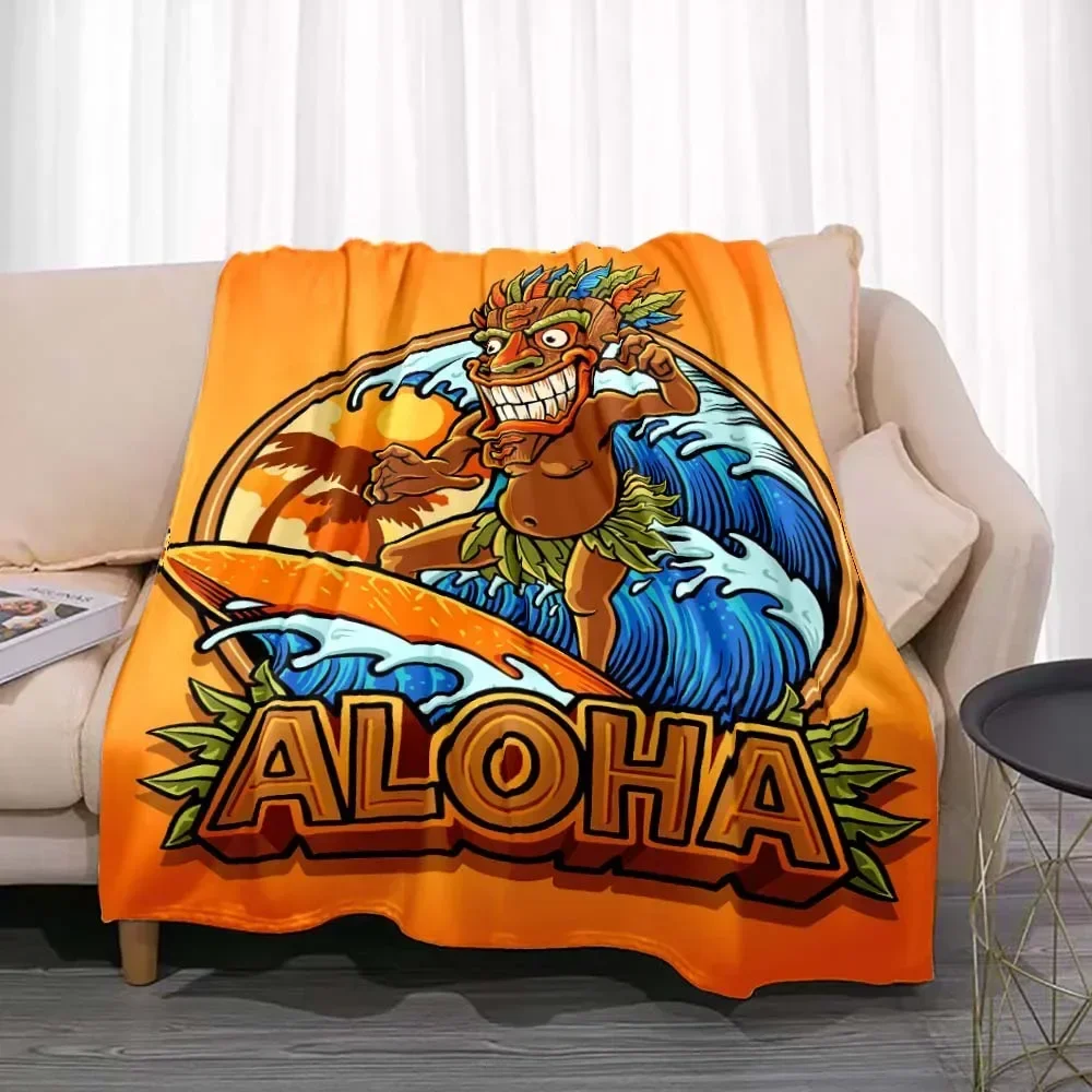 Manta de Flanela Estilo Tiki B - Travel Accessories Hawaii avaliação e preço