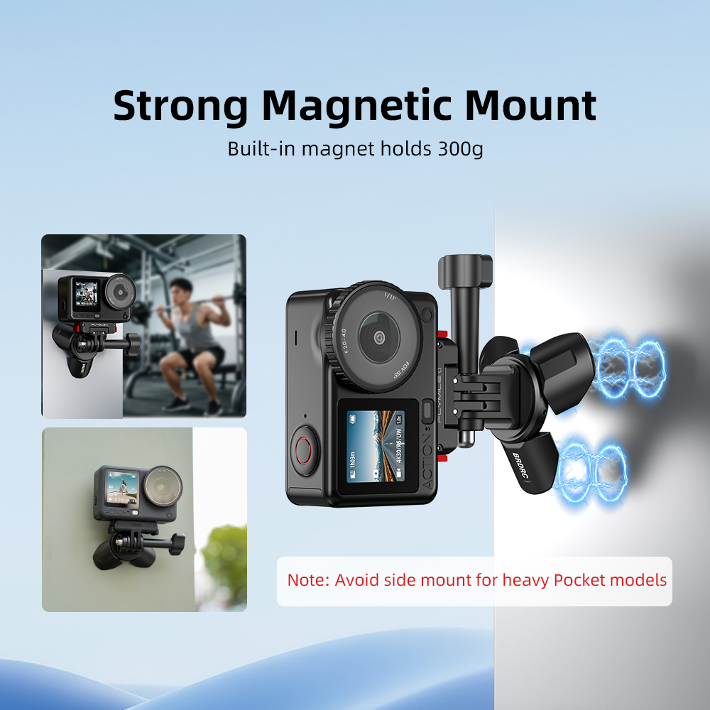 Kit de Tripé Mini BRDRC Pocket - Travel Vlog Accessories avaliação e preço