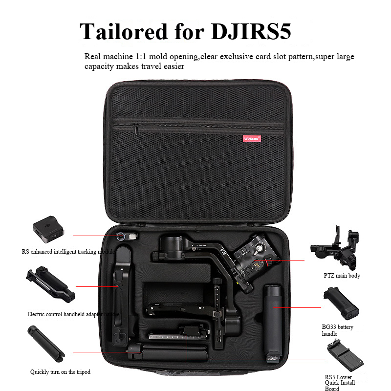 Bolsa de ombro para DJI RS 5,  - Travel Packing Cube avaliação e preço