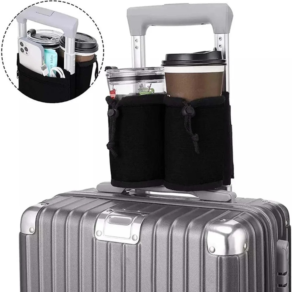 Novo Suporte para Garrafa de Á - Travel Packing Cube avaliação e preço