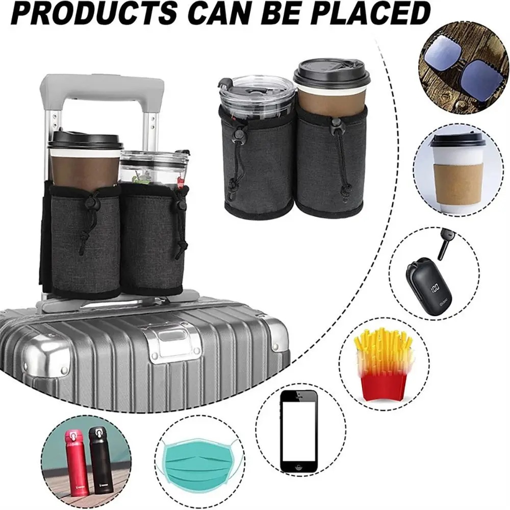 Novo Suporte para Garrafa de Á - Travel Packing Cube avaliação e preço