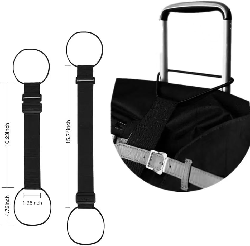 Cinta Ajustável para Bagagem:  - Travel Packing Cube avaliação e preço