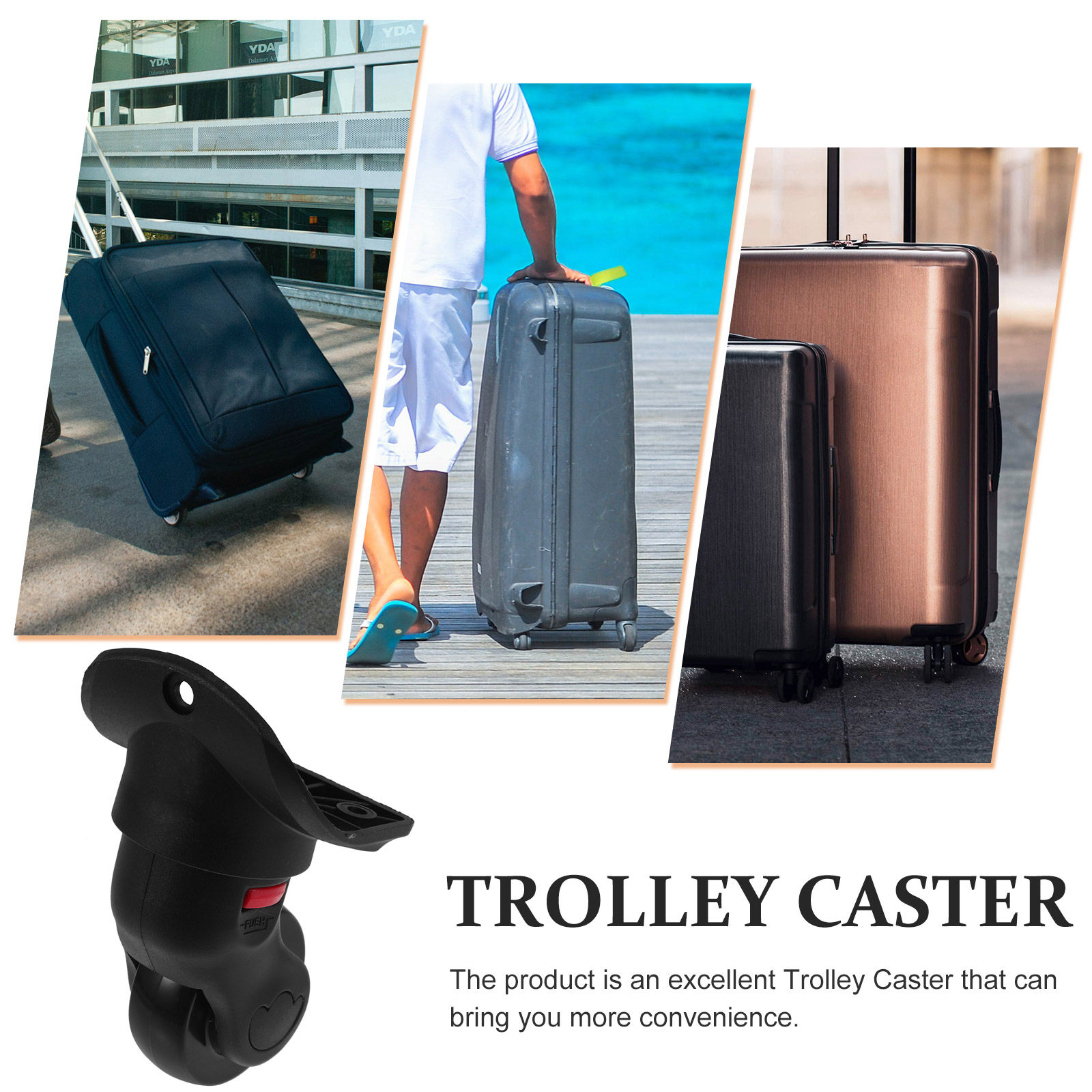 Roda Giratória de Substituição - Luggage Wheel Replacement avaliação e preço