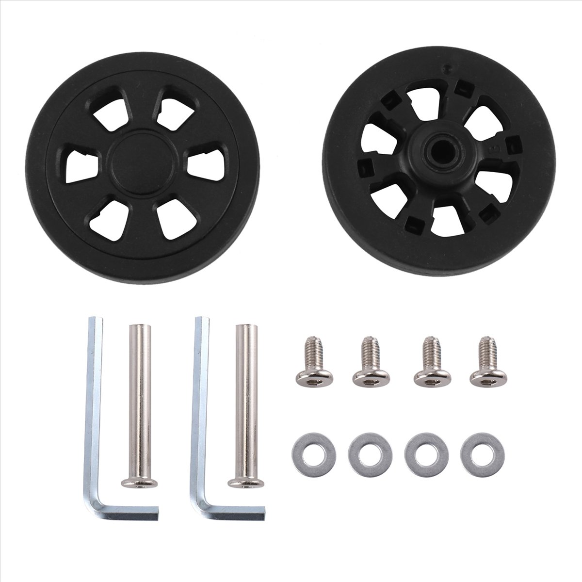 Abqr 60mm x 12mm rodas de baga - Luggage Wheel Replacement avaliação e preço