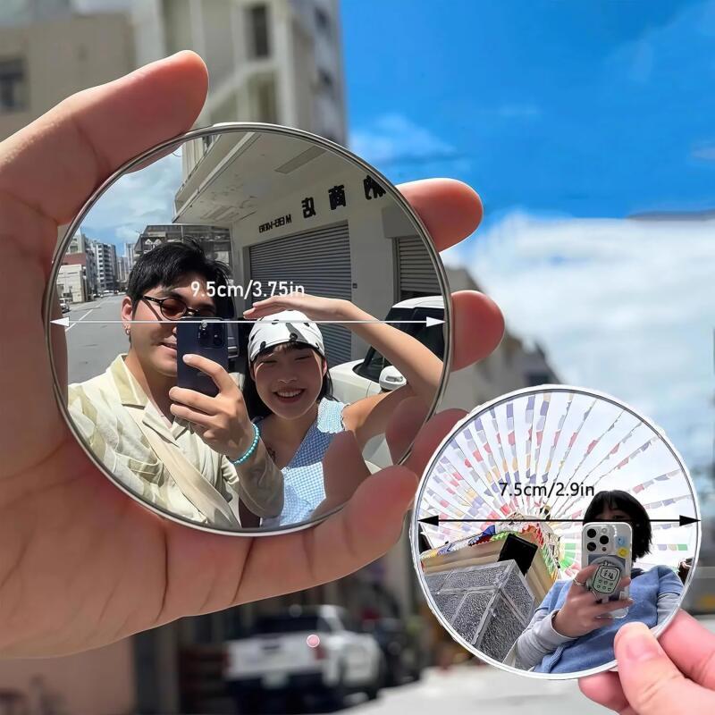 Espelho de Selfie Portátil par - Travel Vlog Accessories avaliação e preço
