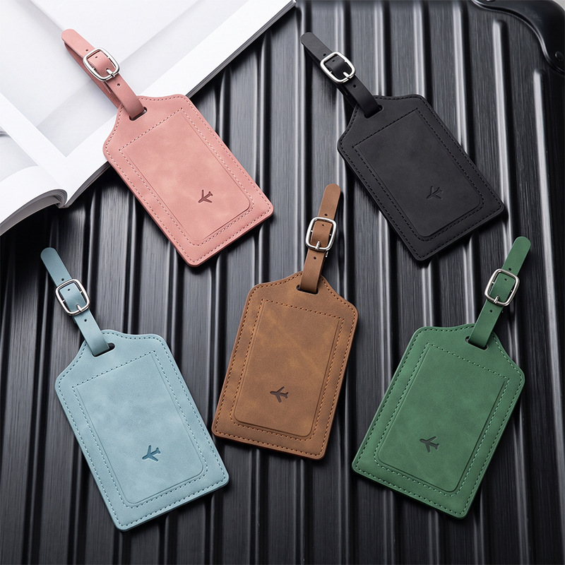 Etiqueta de Bagagem em Couro P - Travel Accessories Name avaliação e preço