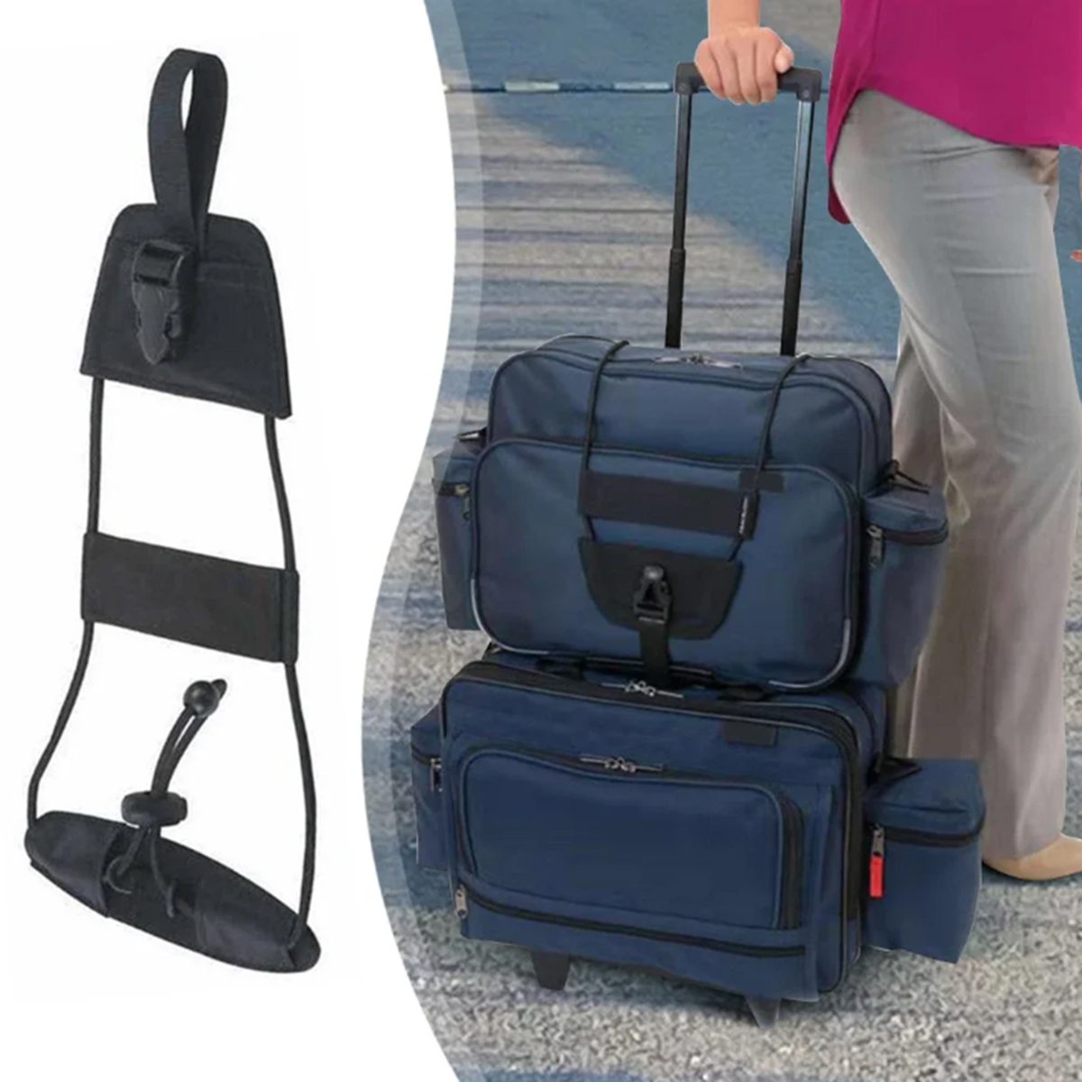Cinta de Conexão para Bagagem  - Travel Packing Cube avaliação e preço