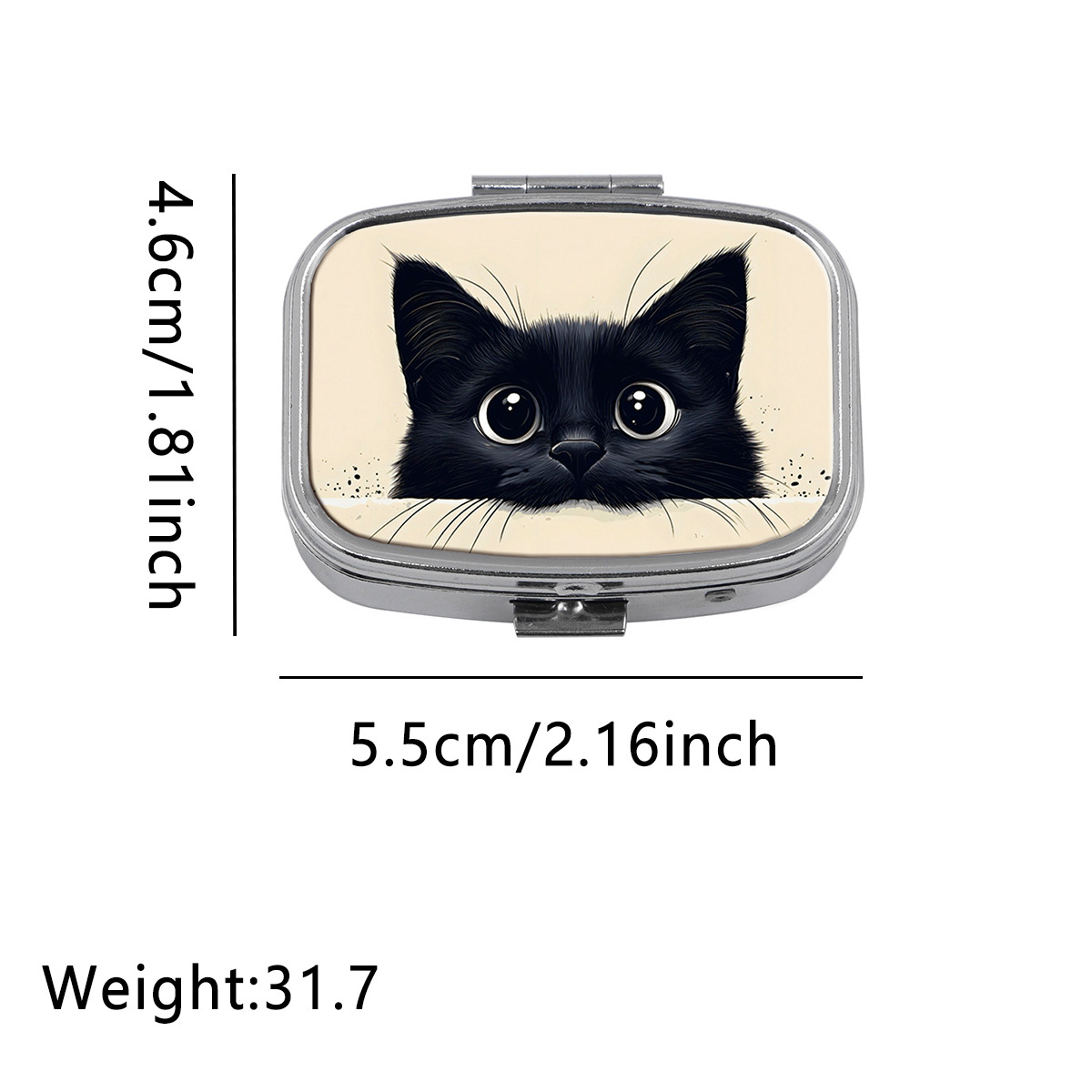 Bonito gato preto viagem pílul - Travel Accessories In Japan avaliação e preço