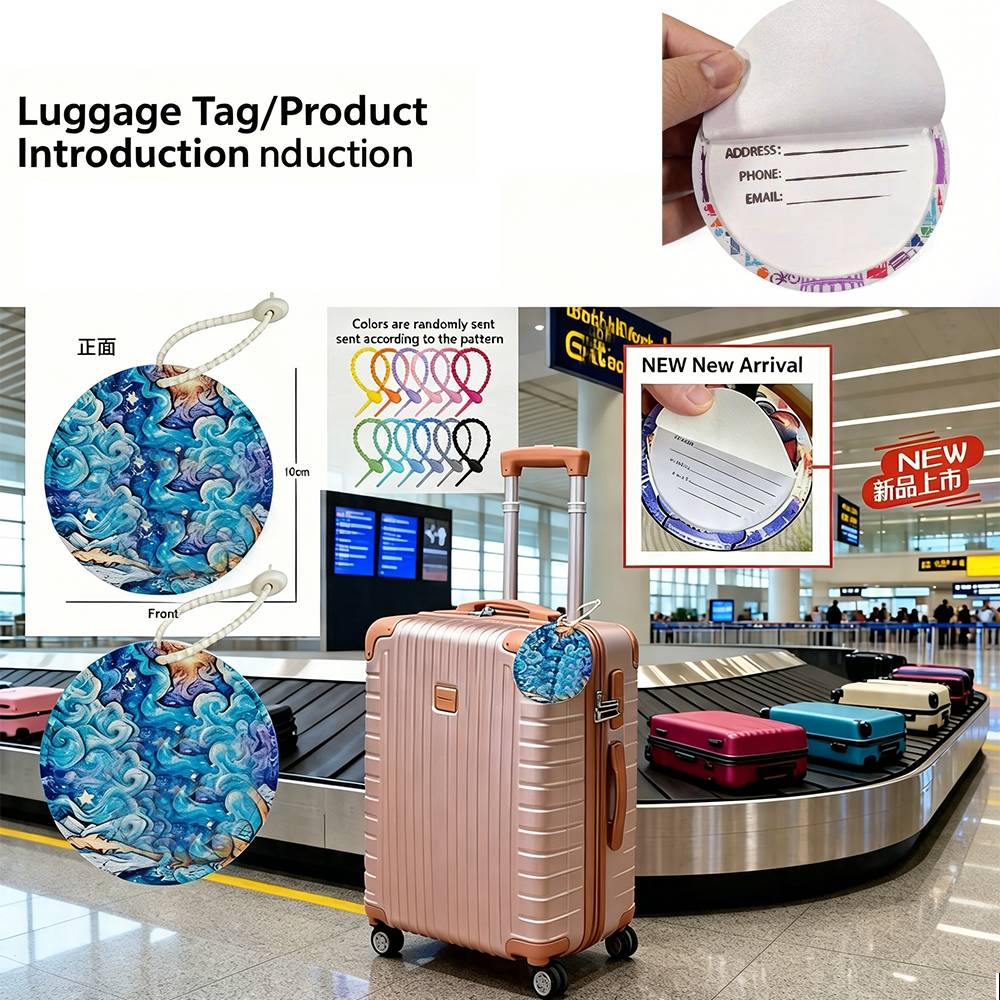 Etiqueta de Bagagem Mister Bar - Travel Accessories Name avaliação e preço