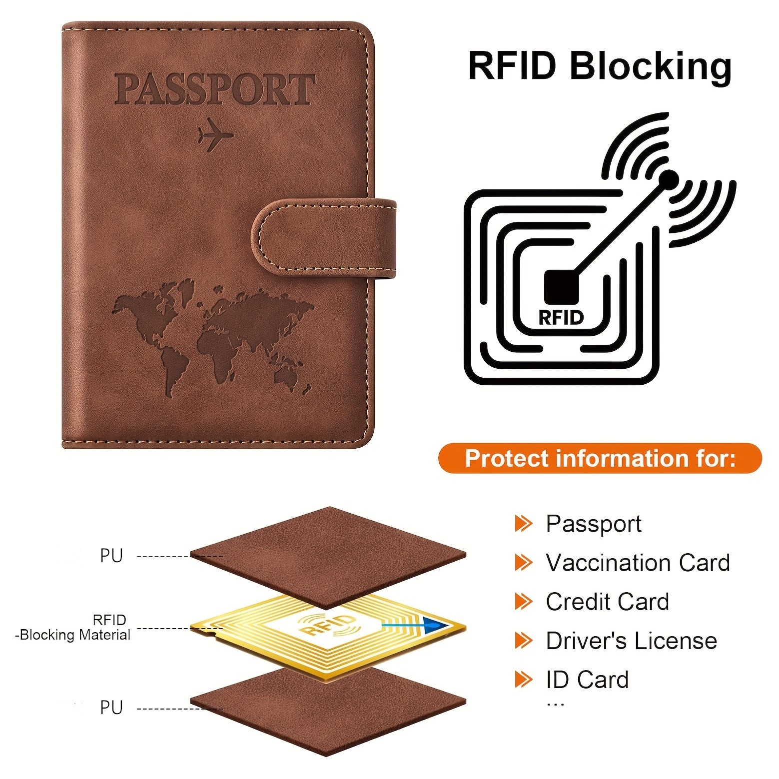 Porta-passaporte, capa para pa - Travel Accessories Wallet avaliação e preço