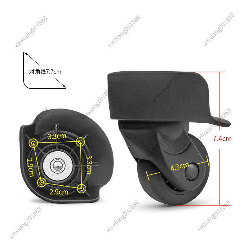 Rodas Giratórias 360 Graus A-6 - Luggage Wheel Replacement avaliação e preço