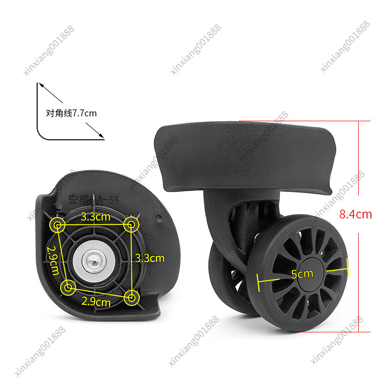 Rodas Giratórias 360 Graus A-6 - Luggage Wheel Replacement avaliação e preço