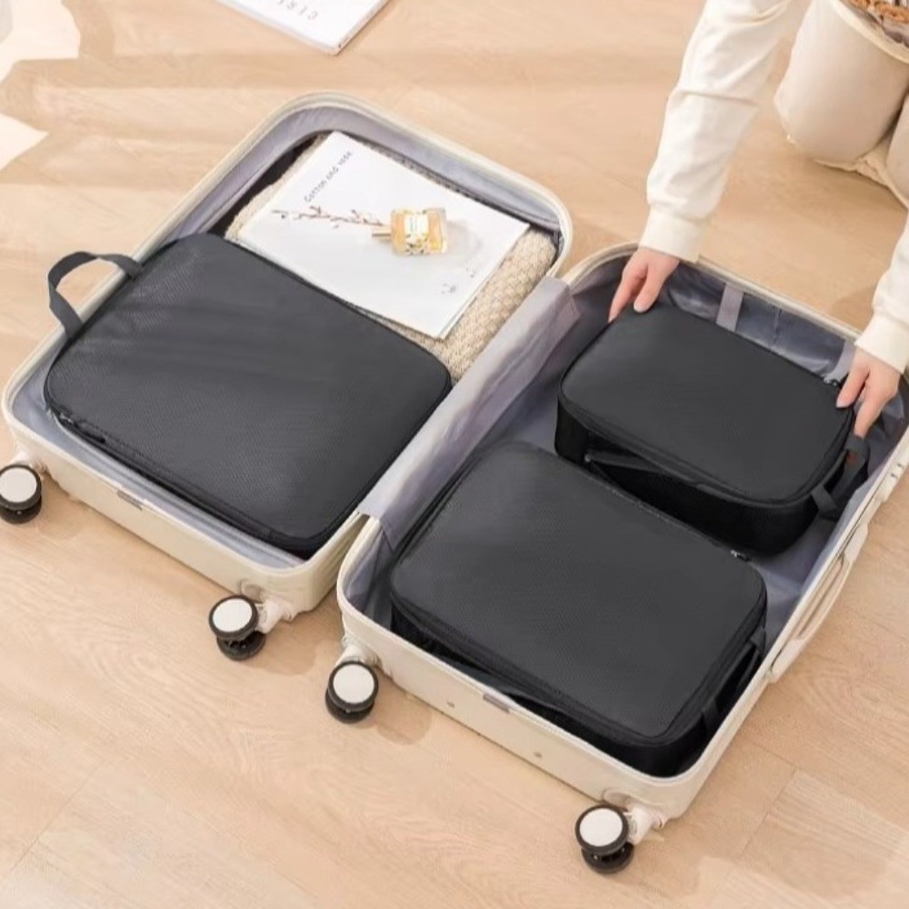 Conjunto de 3 cubos organizado - Travel Packing Cube avaliação e preço