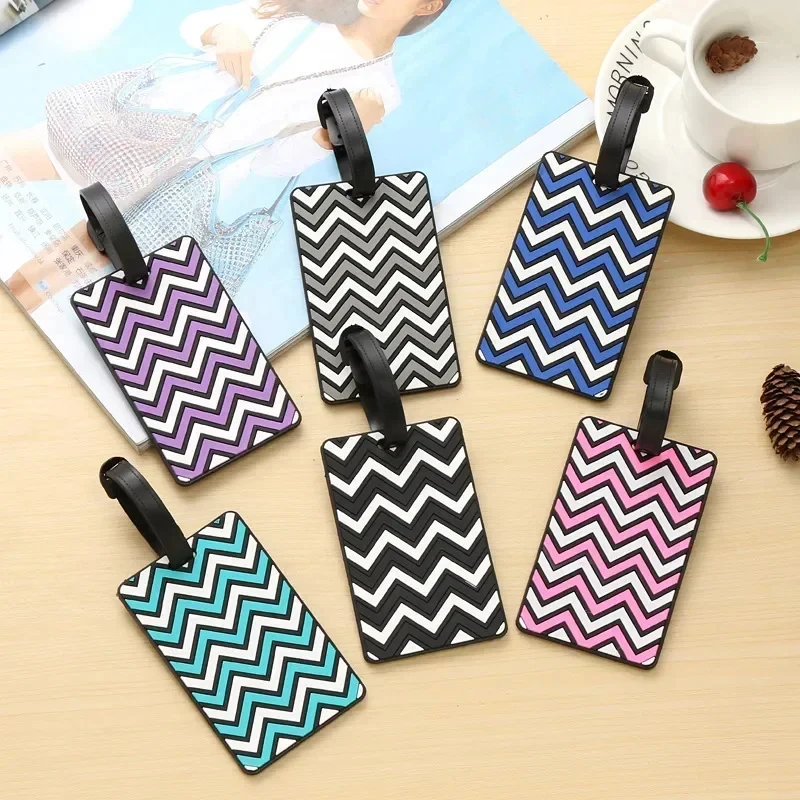 Etiquetas de bagagem geométric - Travel Accessories Name avaliação e preço