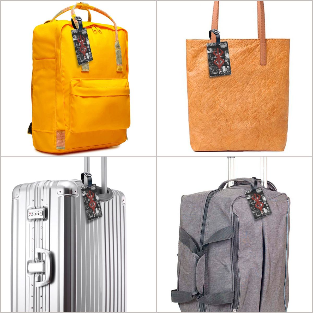 Etiquetas de Bagagem do Anime  - Travel Accessories In Japan avaliação e preço